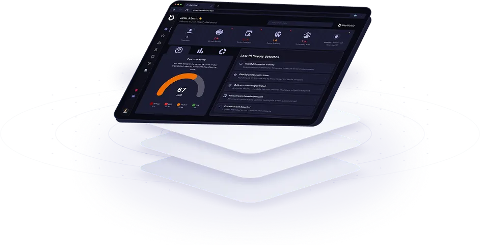 BlackfishID dashboard preview showing unified security monitoring
